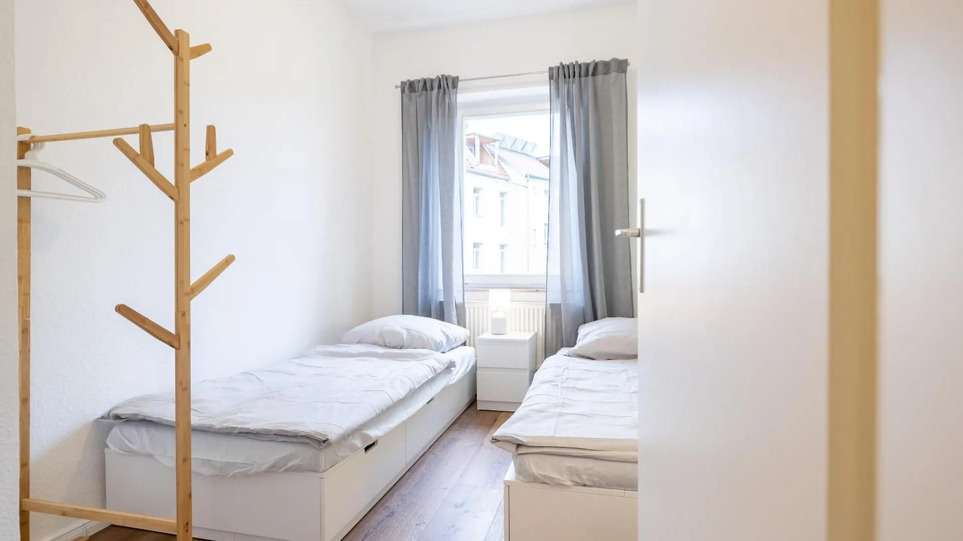 Lehastays - Apartment Leipzig I 4 Einzelbetten